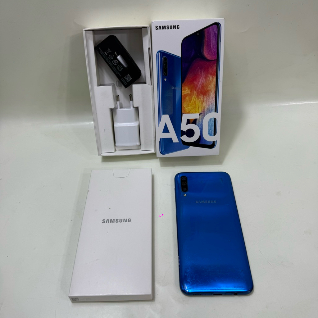 Samsung Galaxy A50 6/128gb Fullset Second Garansi Resmi