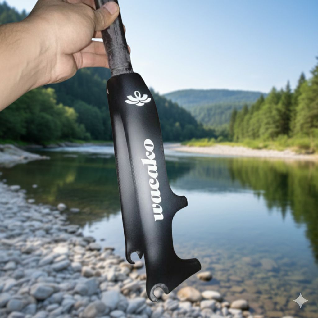 Fork Carbon Wacako 349 diskbrake pnp plus jangkar