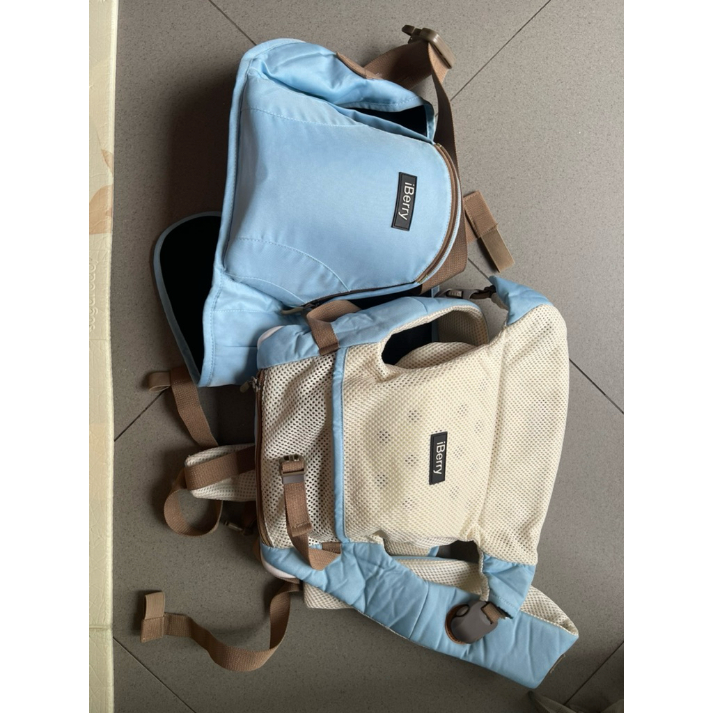 [Preloved] Iberry Baby Carrier Windsor with Hipseat