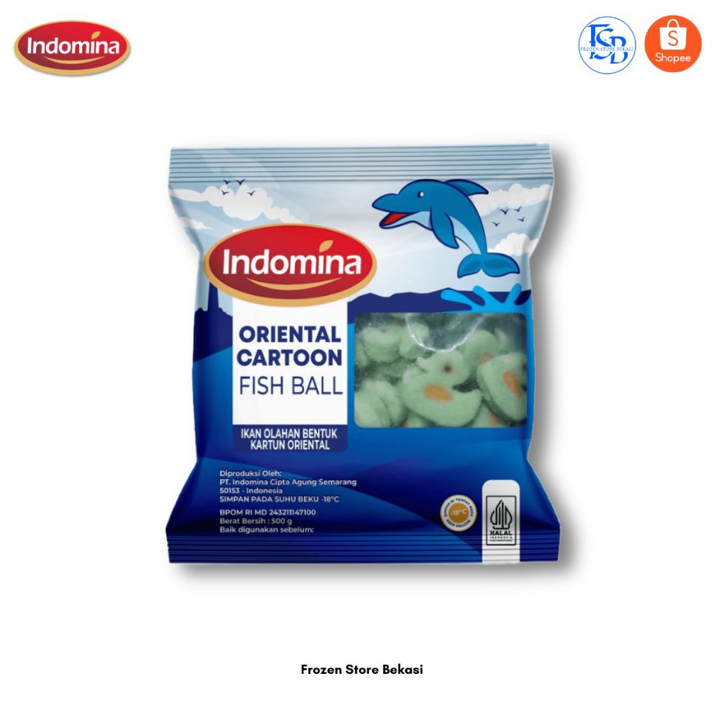 INDOMINA BENTUK BEBEK 500GR