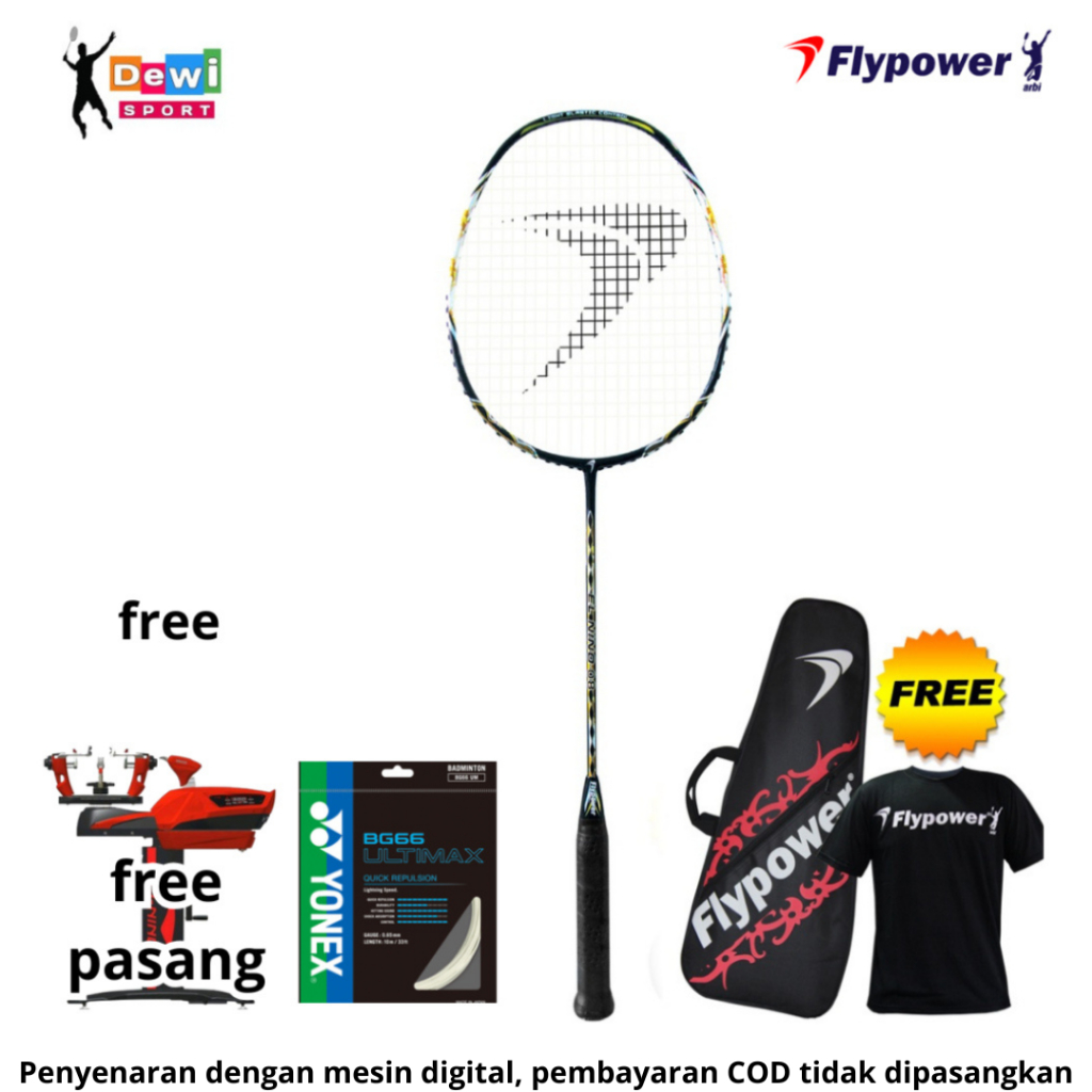 Raket Badminton FLYPOWER EL NINO 08/ EL NINO 07