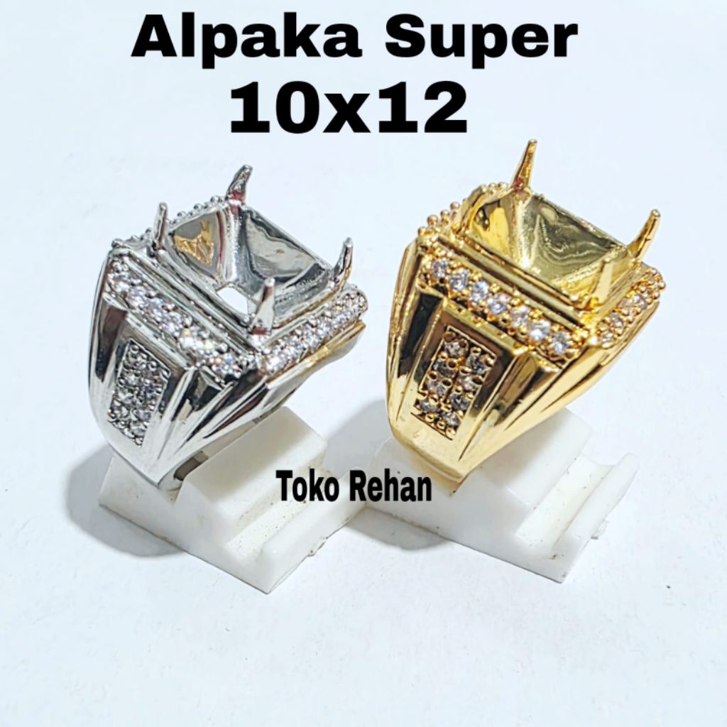 Cincin Emban Alpaka Super Kotak 10x12