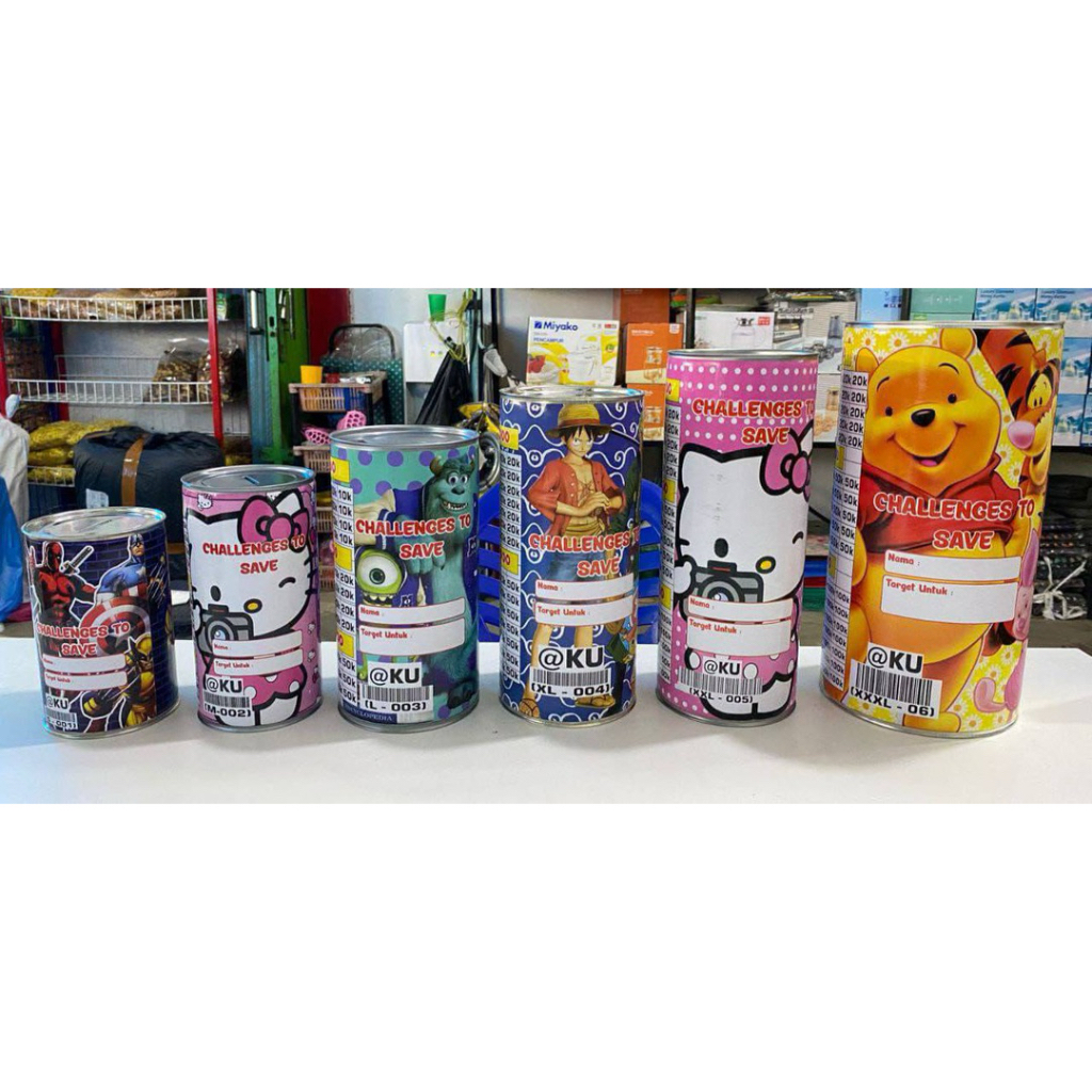 CELENGAN TARGET / TABUNGAN TARGET / CELENGAN ANGKA