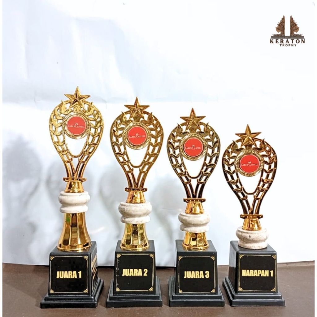 PIALA JUARA 1234 SET KOMBINASI MARMER