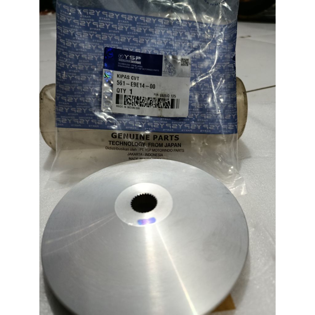 YSP) kipas cvt vario 125 KZR  , original YSP fcc