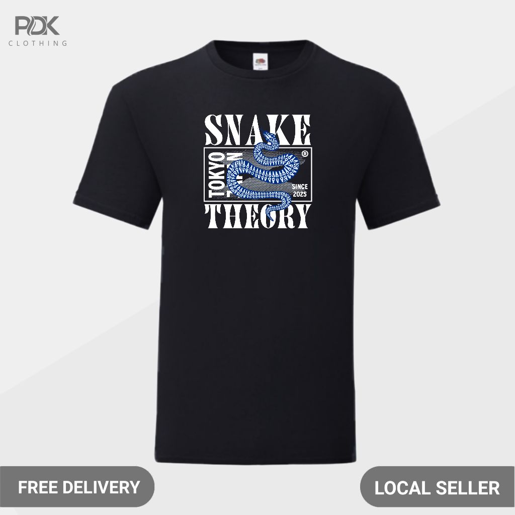 Animalized Kaos Pria Baju Snake Theory Neo Tokyo Venom