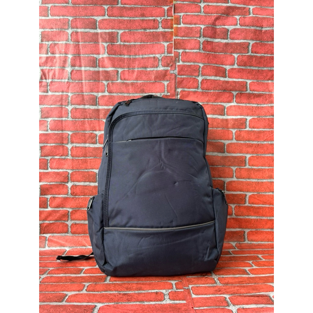 TAS RANSEL PRIA WANITA DAIZ SECOND BRANDED NAVI KANVAS / TAS BACKPACK PRIA WANITA DAIZ