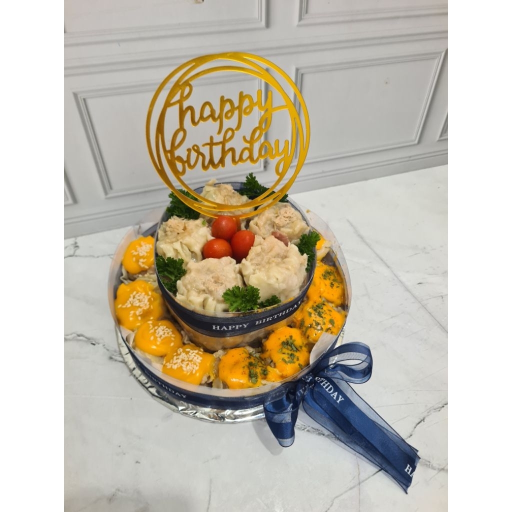 Dimsum Cake Birthday isi 30 pcs ( LANGSUNG KIRIM INSTAN TIDAK BISA REQUEST JAM)
