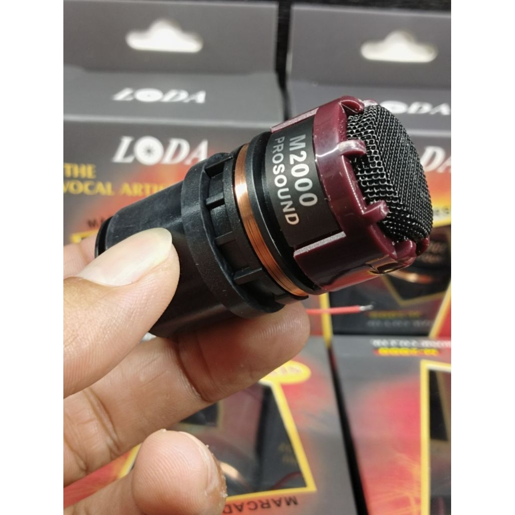 Spul Mic Loda M-2000  Jual Per 1 Pcs / Loda M2000 Loda Sepul Mik M 2000 Spul Microphone Original