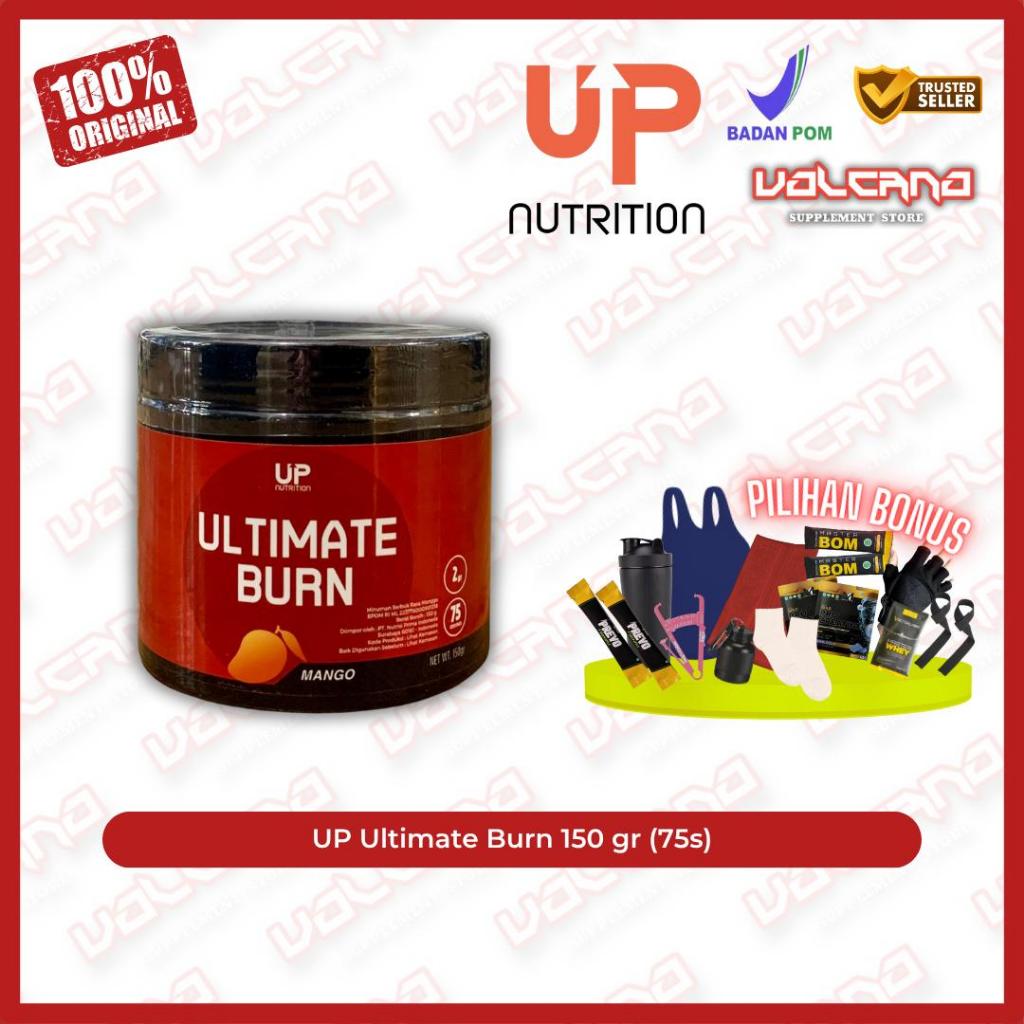 UP Ultimate Burn 150 gr 75 serving Nutrition Fat Burner BPOM