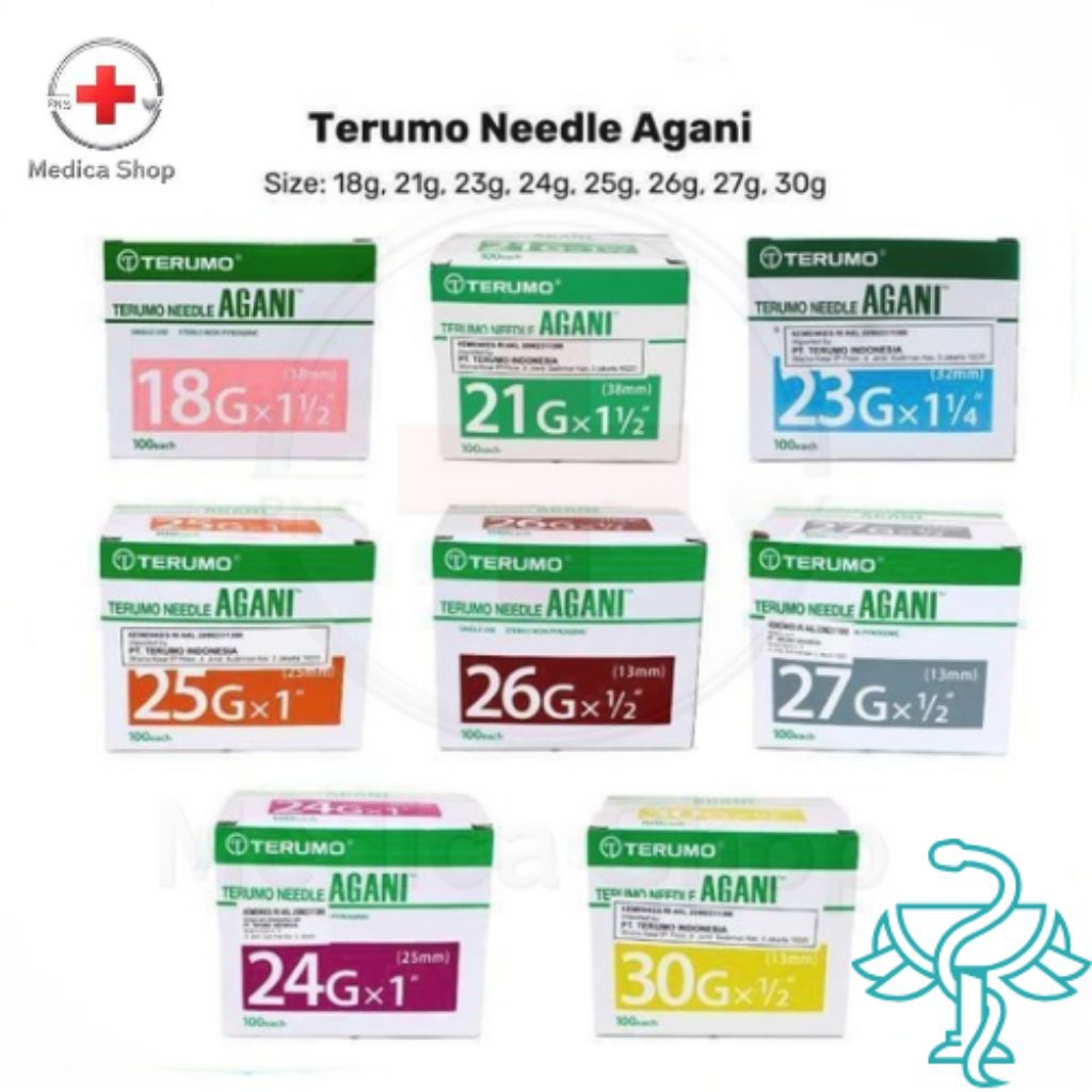 TERUMO Needle Agani 18/agani terumo
