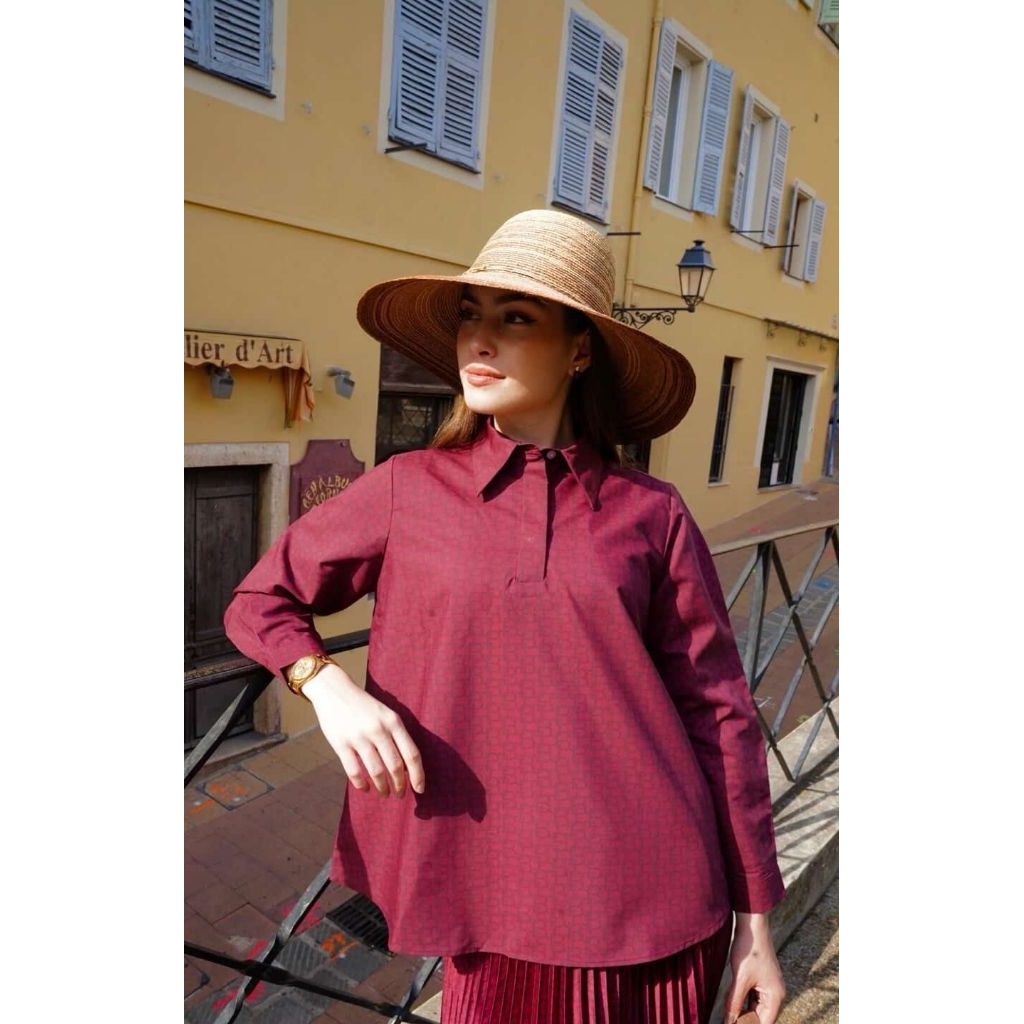 New Benang Jarum Monogram Polo Shirt