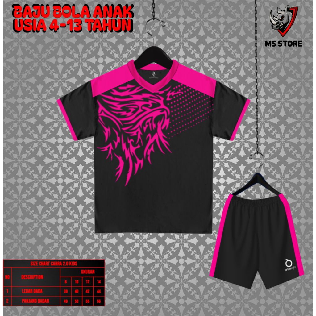 Baju bola anak-anak perempuan