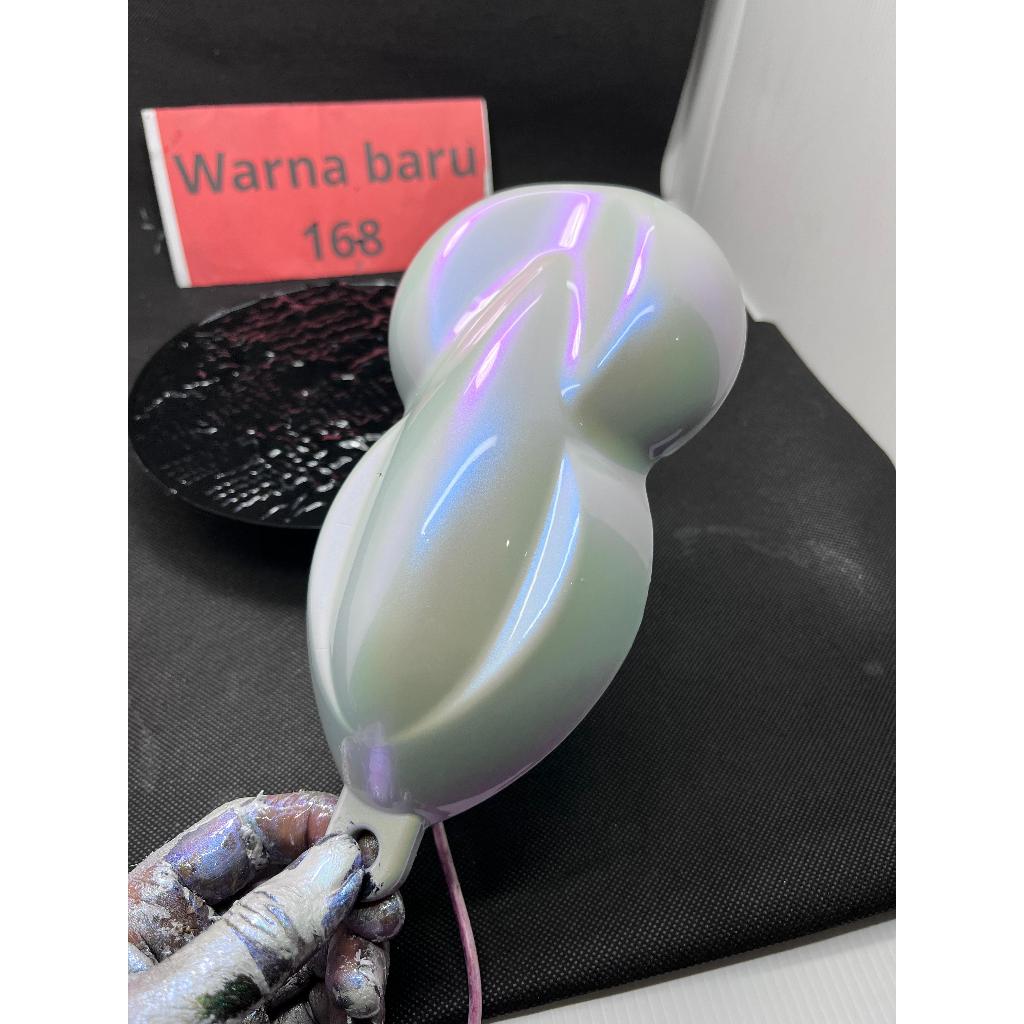 cat bunglon pu putih kode 03/cat bunglon pelangi/cat bunglon putih 200ml