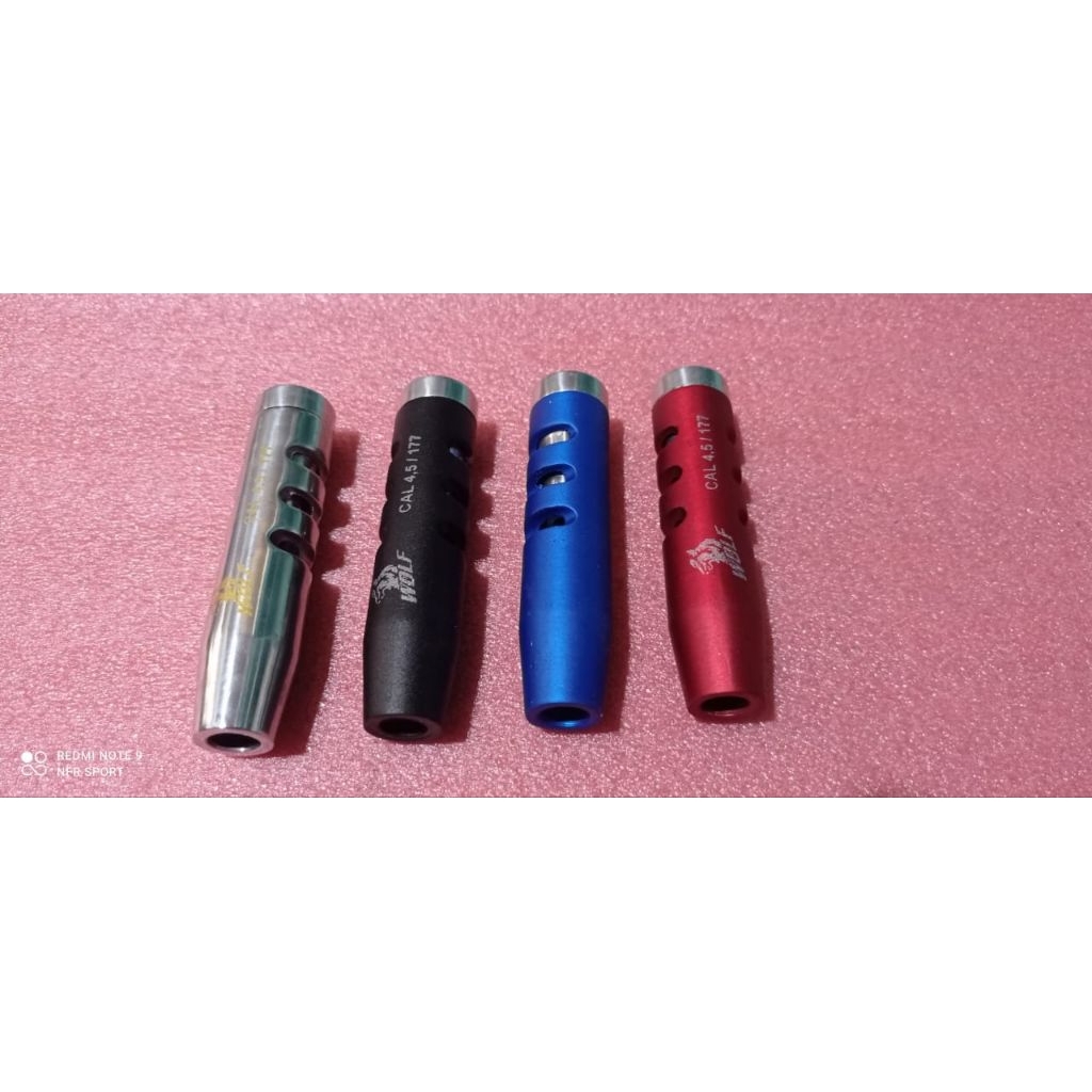 promo pemecah suara/muzle break bahan alumunium tebal