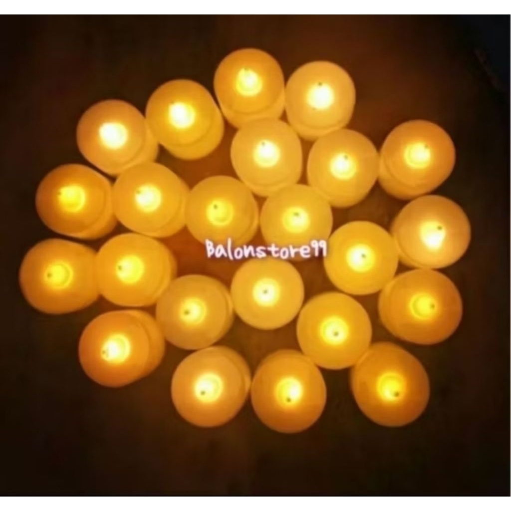 lilin led (1kotak 24pc) / lilin electrik