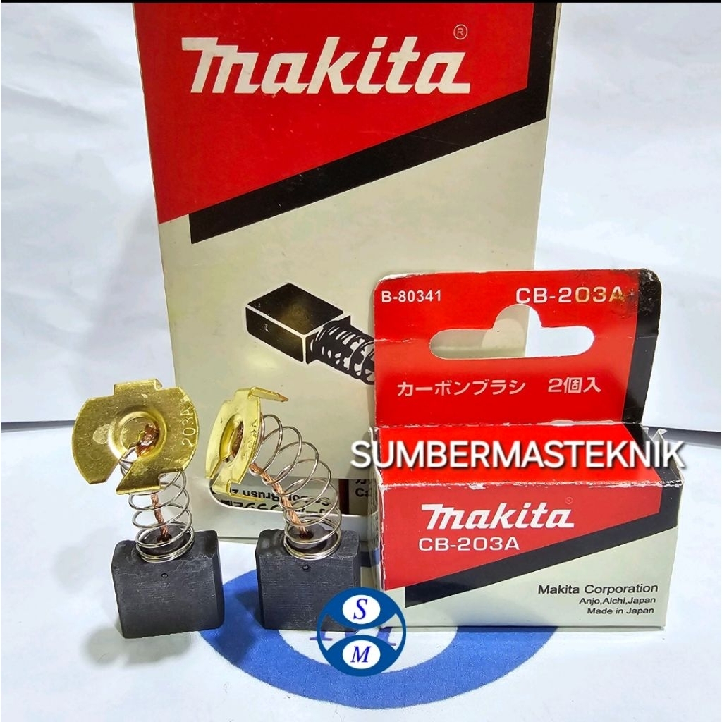 CARBON BRUSH MAKITA GA9020 ARANG SPUL KUL BOSTER MESIN GERINDA TANGAN MAKITA GA 9020 POLOS