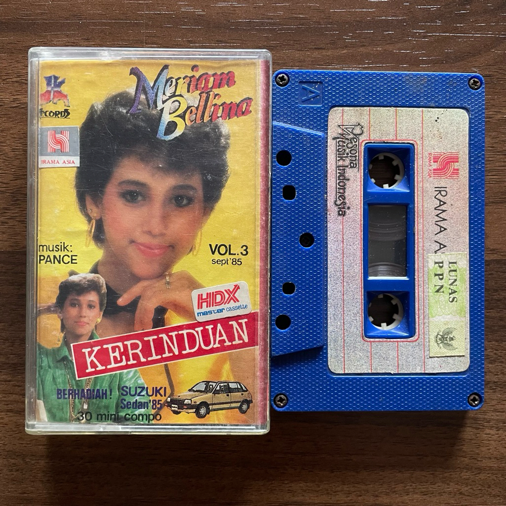 Kaset pita - Meriam Bellina - Kerinduan