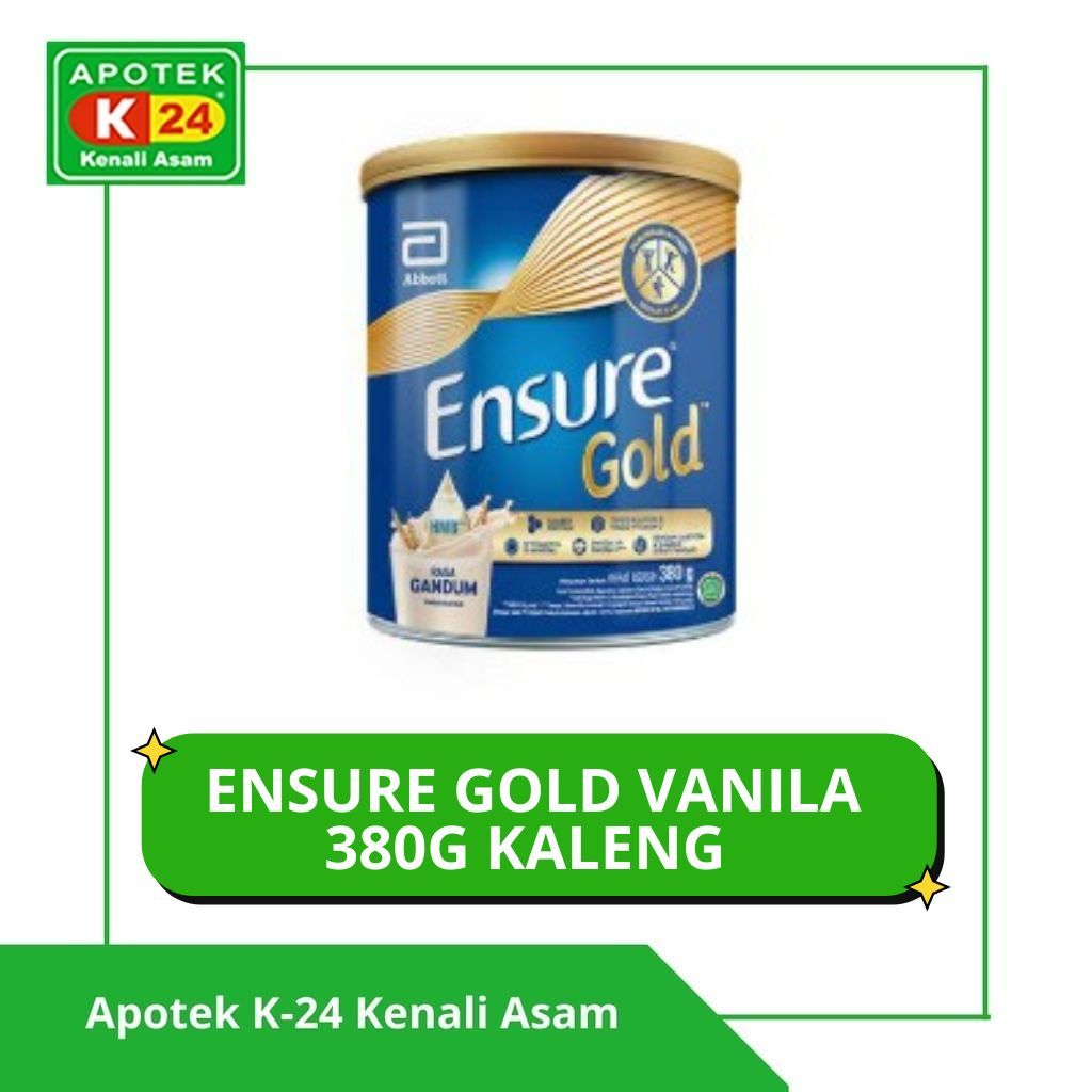 ENSURE GOLD VANILA 380G KALENG
