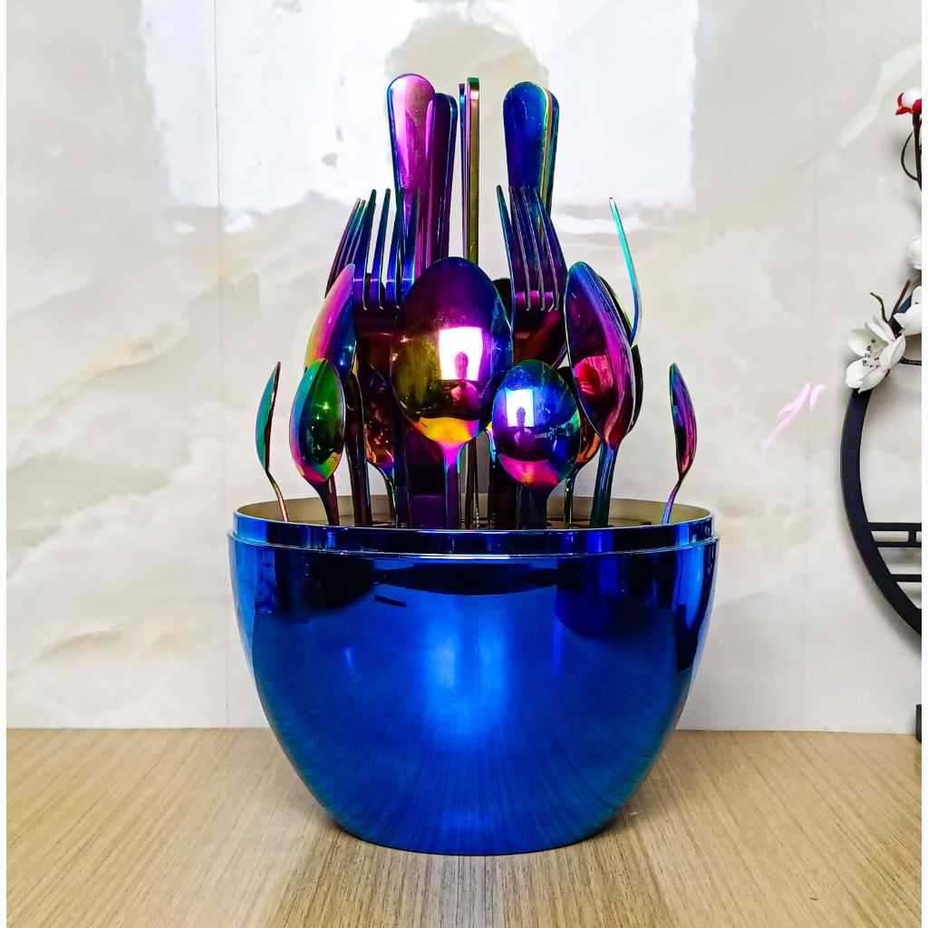 egg cuttlery set / Sendok Sultan Stainless Premium / Peralatan Makan Sendok Garpu / Sendok Stainless