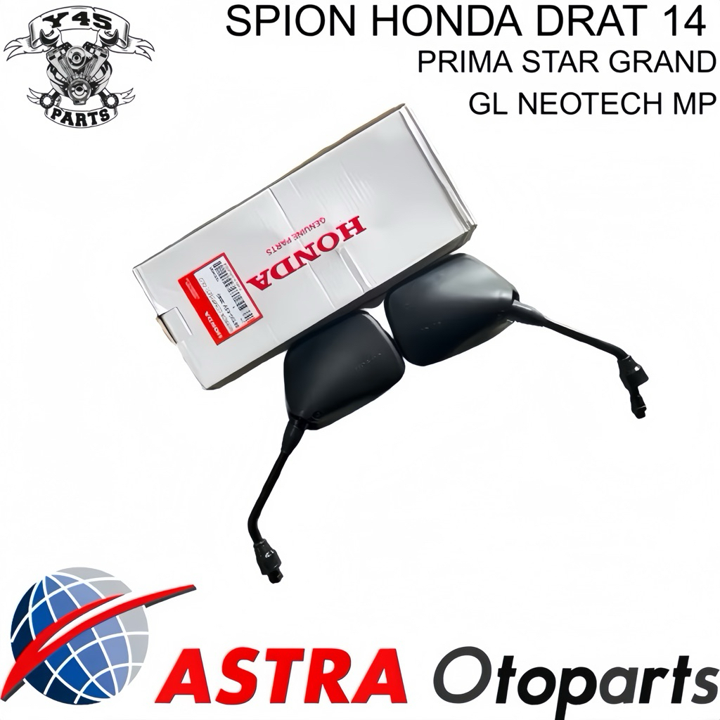 SPION MIRROR HONDA PRIMA STAR GL PRO GLM MAX TIGER ALL HONDA DRAT 14 ORI