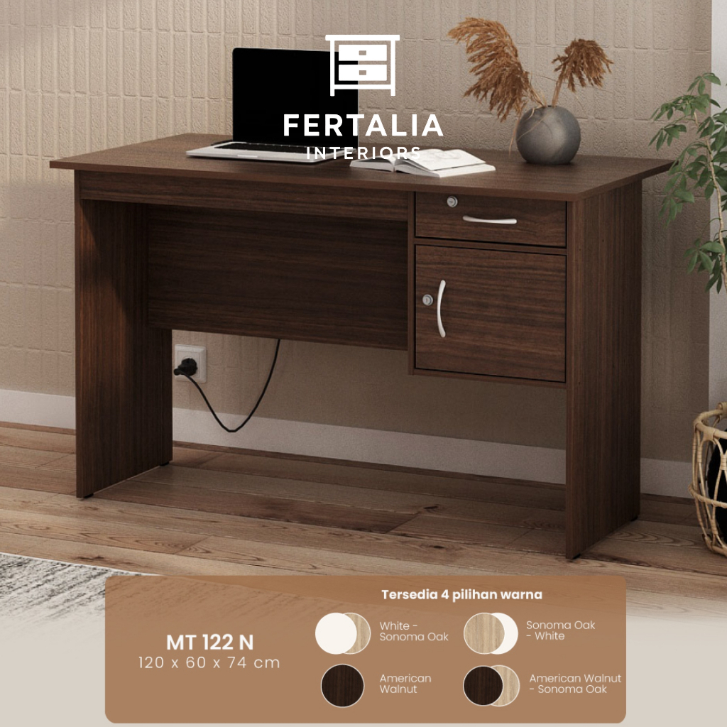 FERTALIA MEJA KANTOR PIRA METROPOLIS - MT 122 N