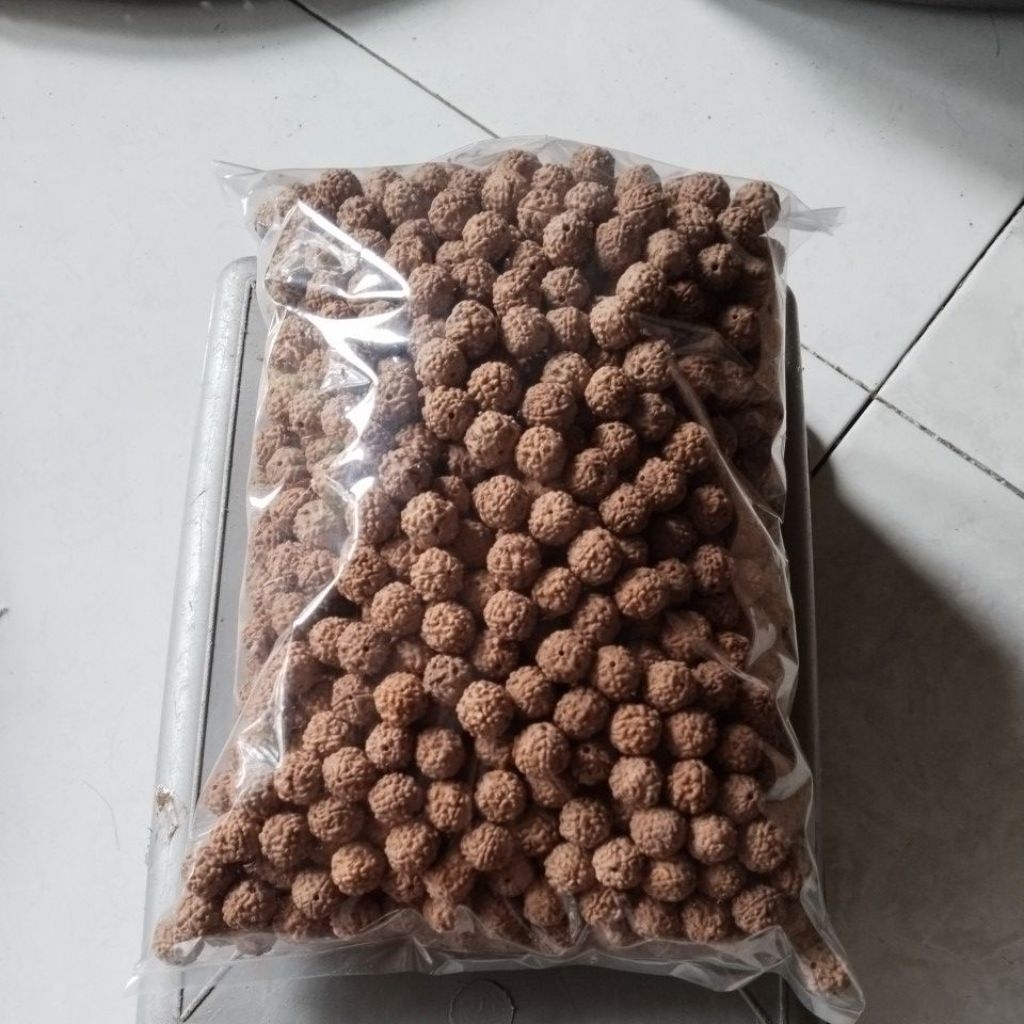 Jenitri 13 mili 1000 butir natural sudah berlobang