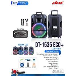 SPEAKER PORTABLE DAT 15 inch DT-1535 ECO+