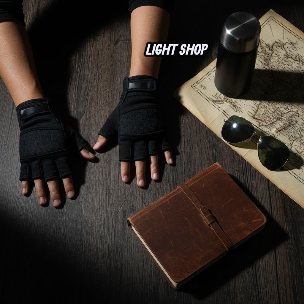 [GROSIR] Sarung Tangan Motor Pendek / Sarung Tangan Motor Buntung / Sarung Tangan Motor Setengah Jar