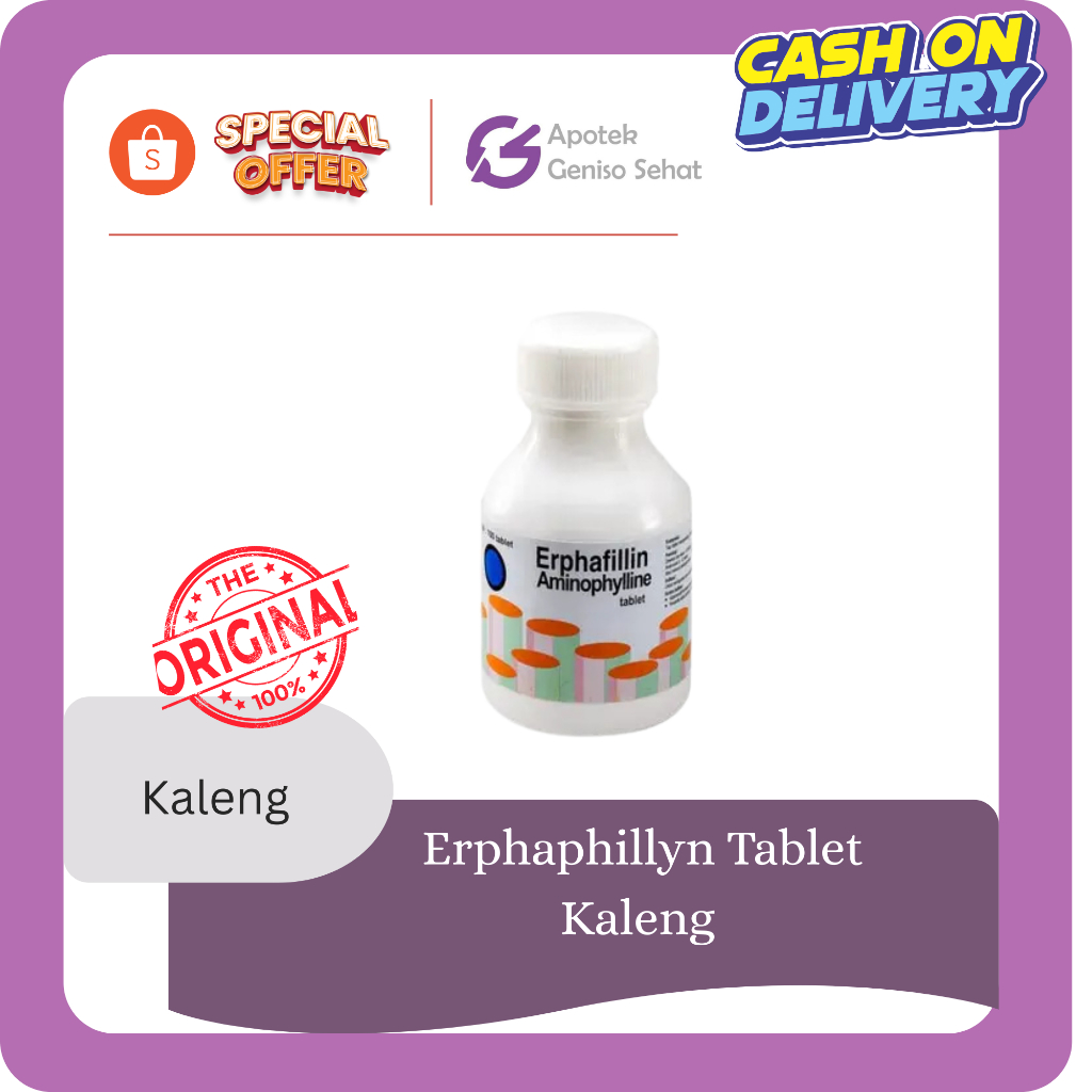 Erphafilin tablet | Asma | Anti asma