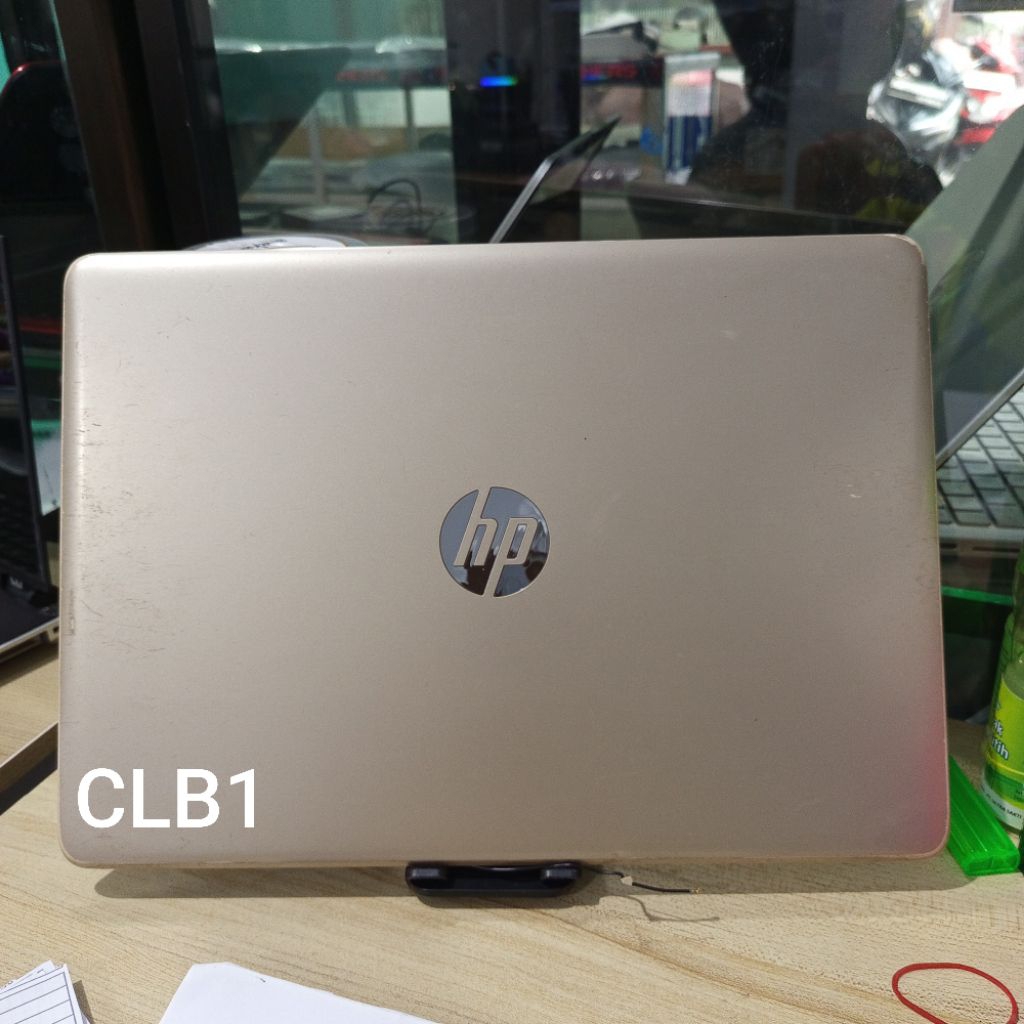 [ MINUS ] GOLD Casing LCD Belakang HP 14bs HP 14bw Normal Tested Seken Original [ bisa untuk HP 14bs