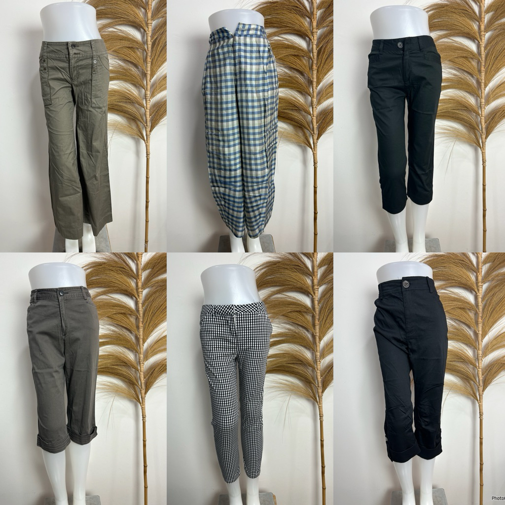 Katalog 51-Celana Panjang Wanita / Celana 7/8 Wanita/ Celana katun