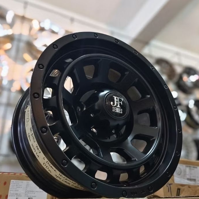 Velg JF Black Ring 16 – PCD 5x139,7 | Fitment Jimny, Katana & Escudo