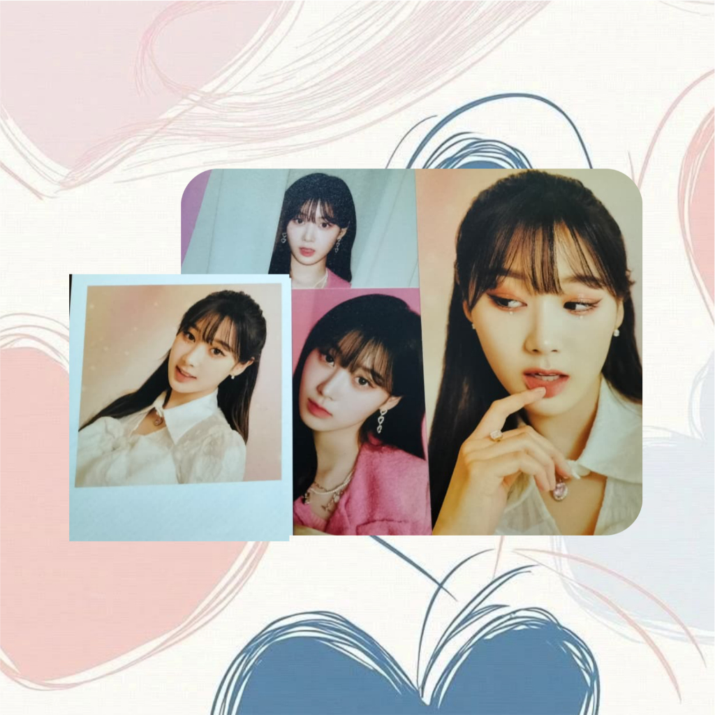 Postcard dan Polaroid Official Aespa Giselle SG22 - Ready Stock [BACA DESKRIPSI]