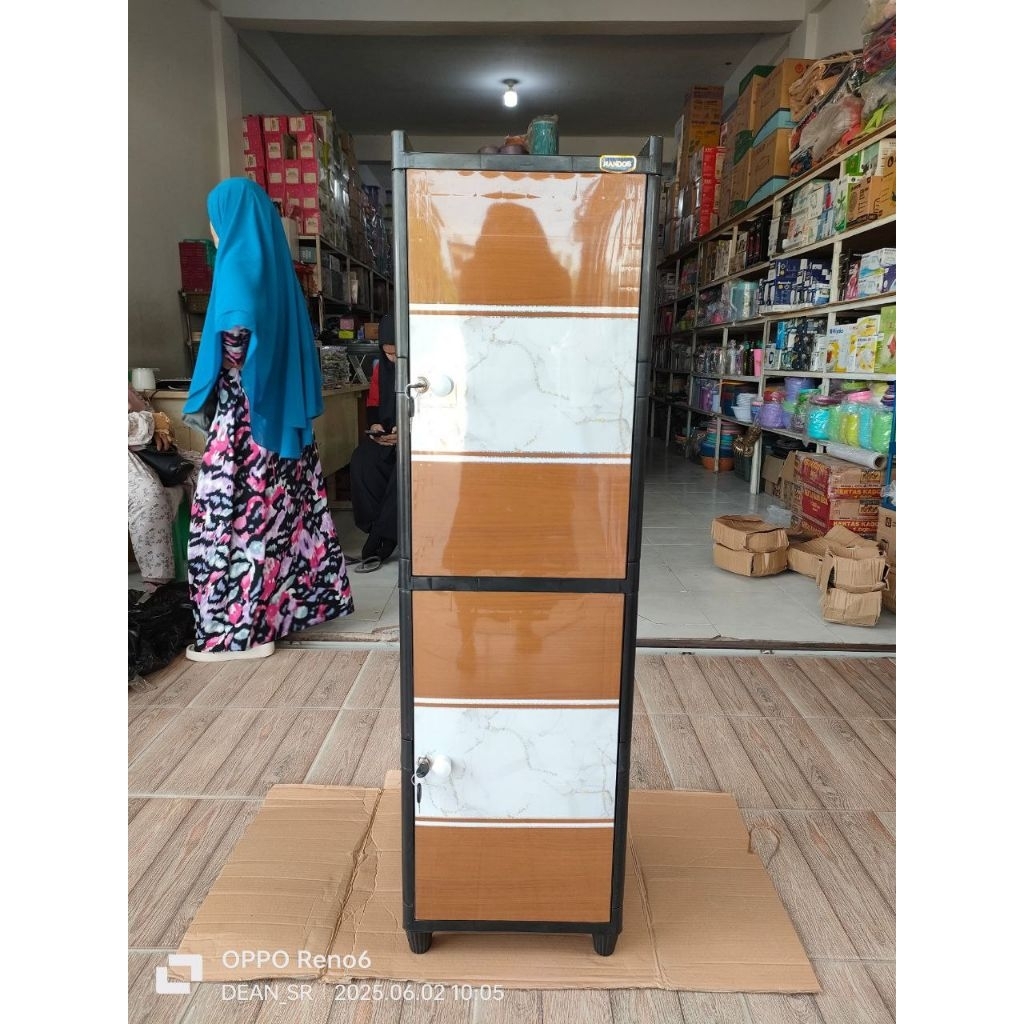 Lemari Snap Box Nandos susun 4