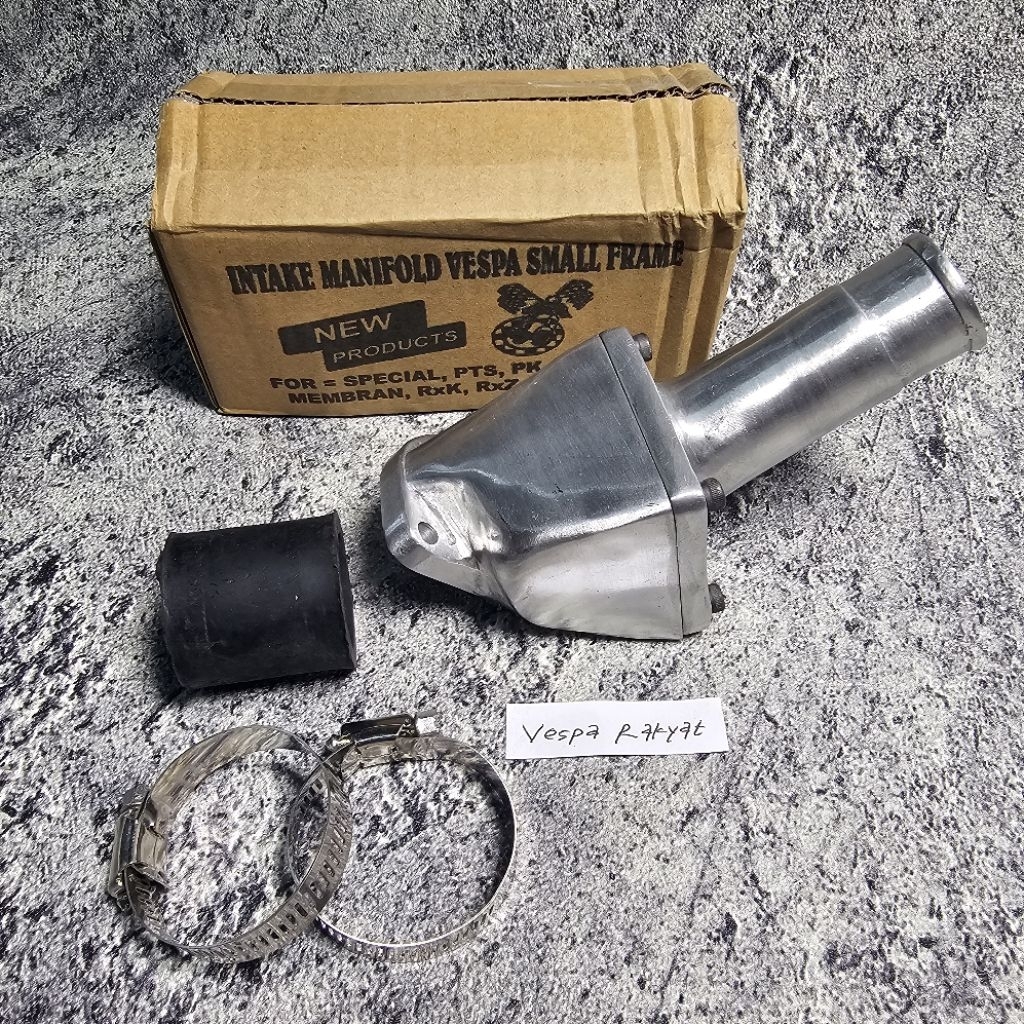 Intake Manipol Manifold Vespa Pts Spesial Membran Rx Z dan Membran Rx king