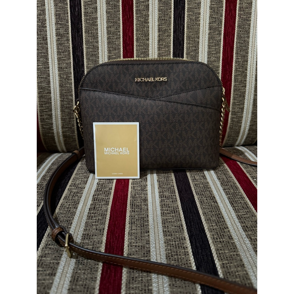 Michael Kors Dome Jet Set Signature Brown