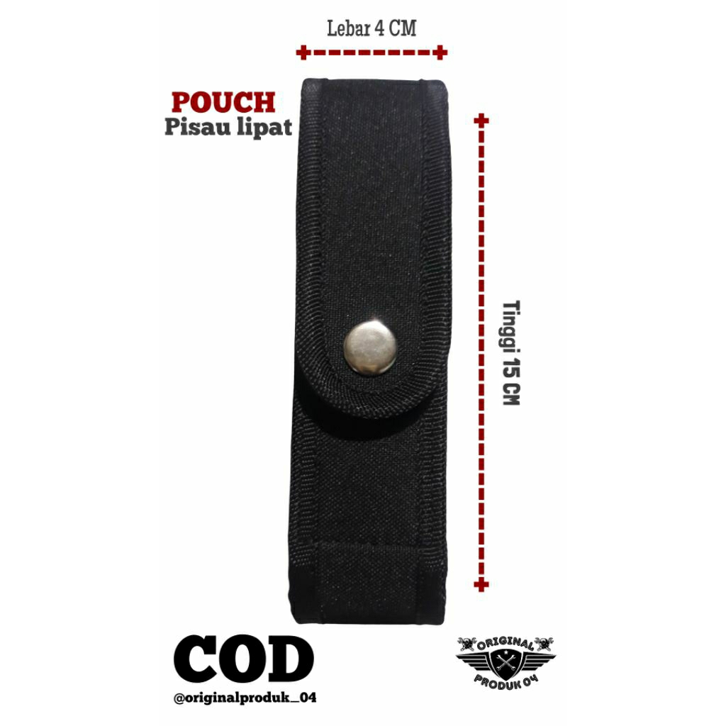 Pouch pisau lipat - tempat pisau lipat - sarung pisau lipat
