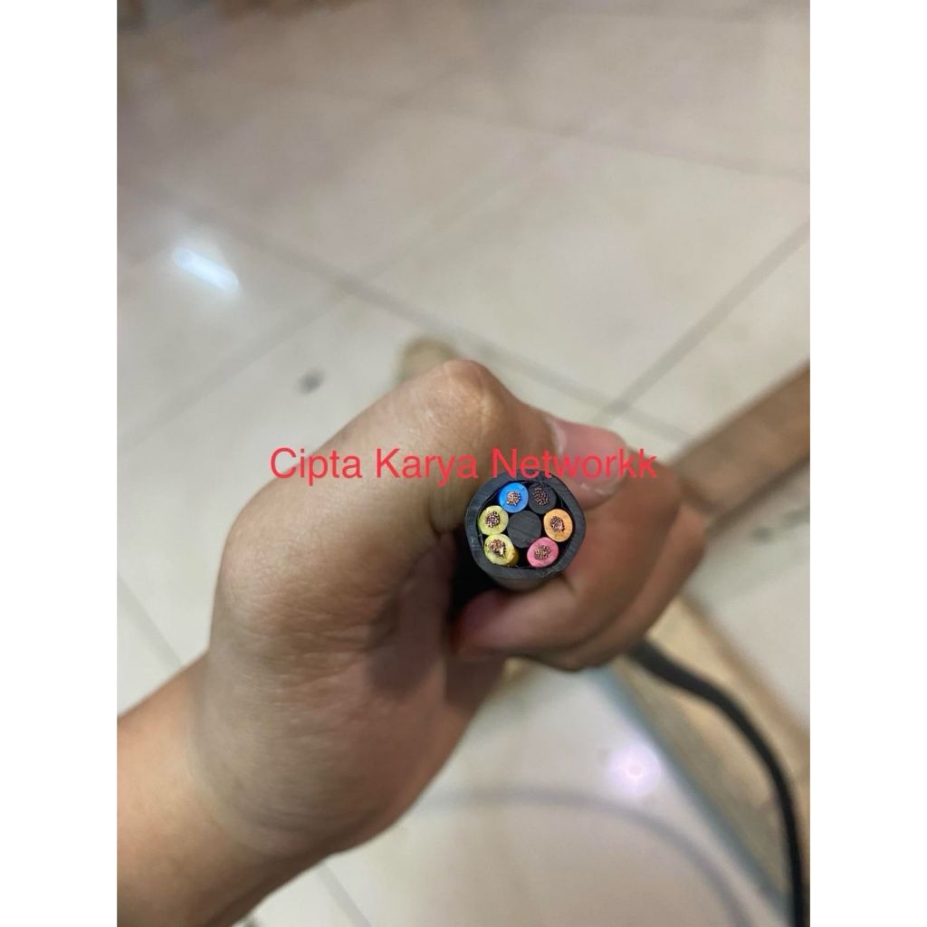 KabelMetal Nyyhy 6x1.5 mm Serabut / Metal Nyyhy 6x1,5 / Kabel NYYHY 6x1.5mm KabelMetal / NYYHY 6X1.5