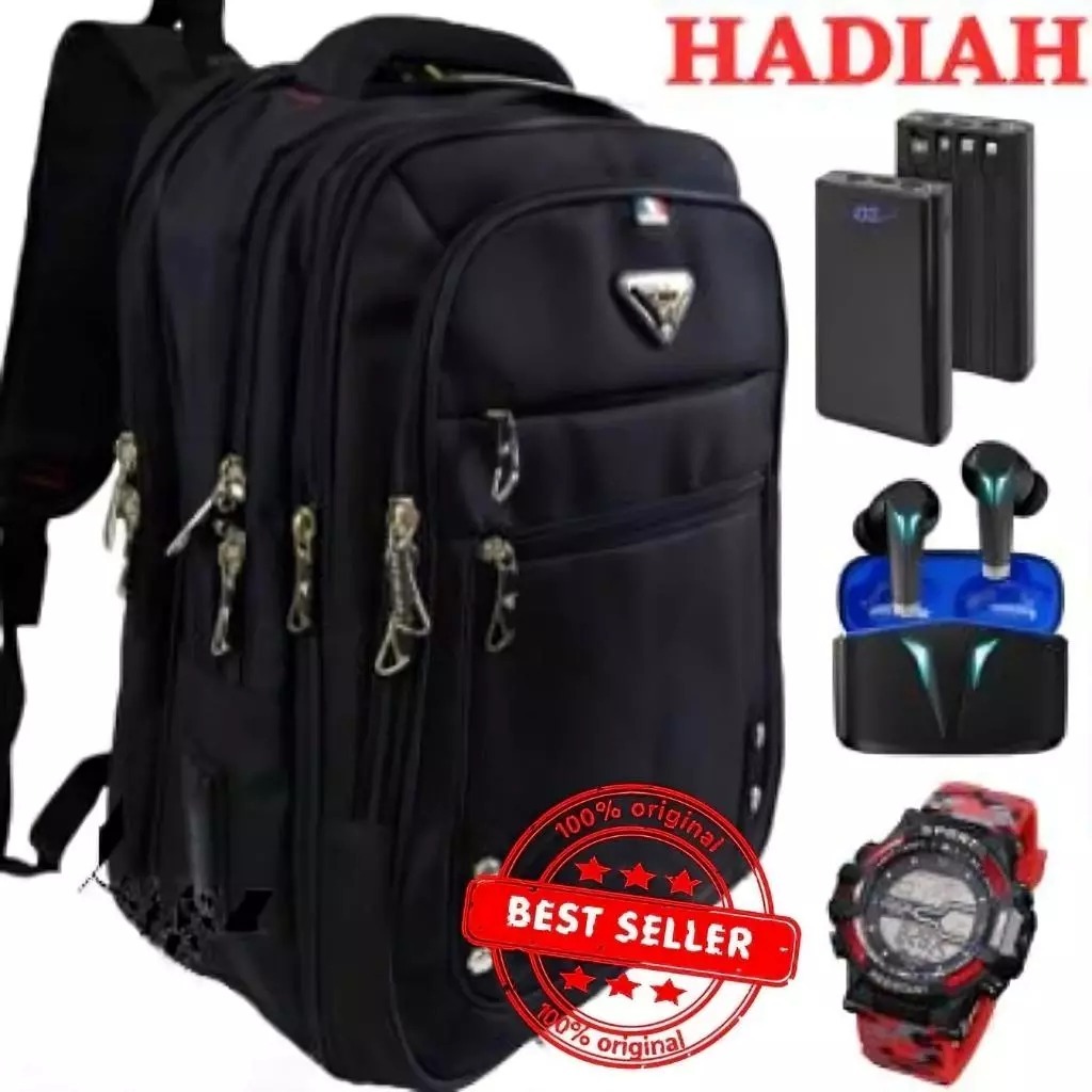 TAS RANSEL PRIA POLO MILANO (FREE HADIAH)