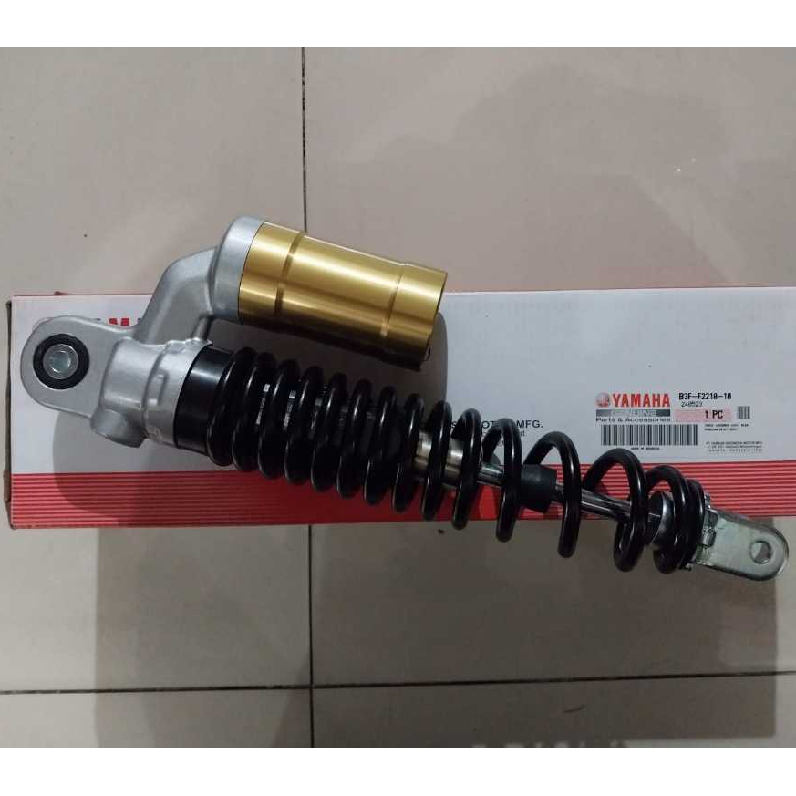 Shockbreaker Yamaha asli B3F-F2210-10 Untuk motor Lexi