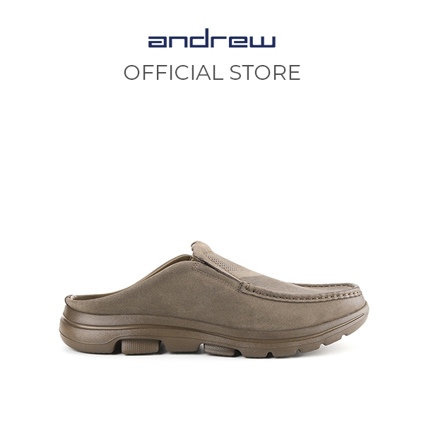 Sandal Casual Pria Andrew Shoes Devlin Khaki