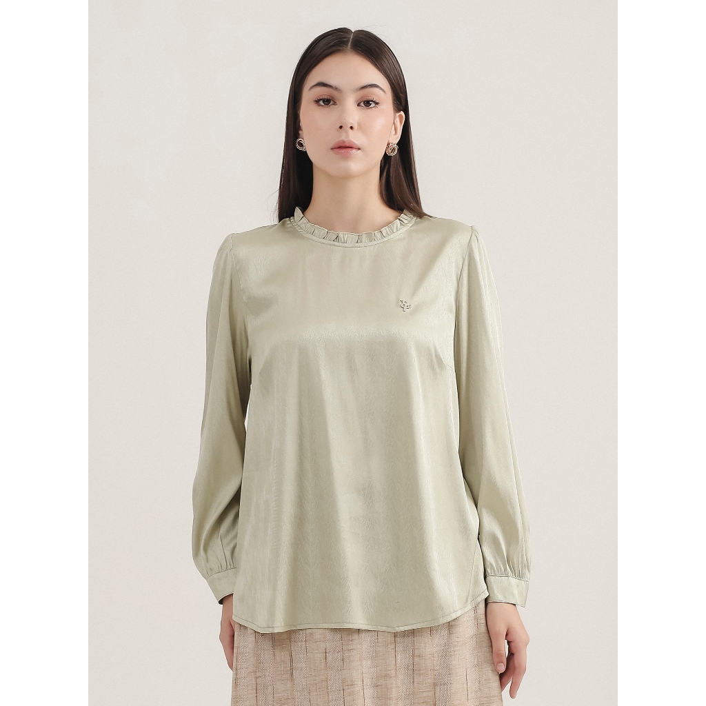 EXPAND Ilota Blouse |Kemeja Wanita - Atasan Lengan Panjang