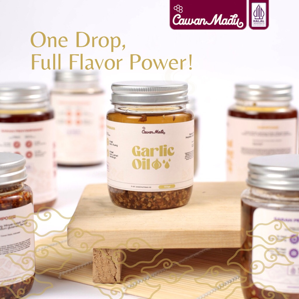 Cawan Madu - Garlic Oil 155gr