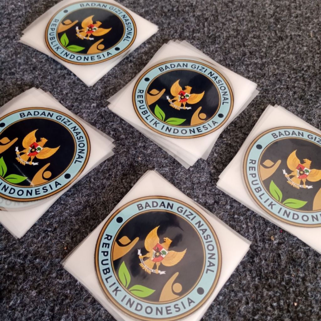 Sablon Setrika Logo BGN Badan Gizi Nasional