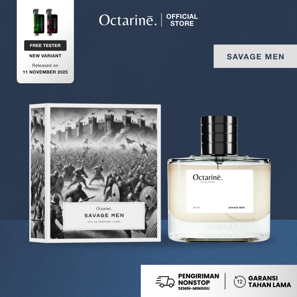 Octarine - Savage Men Parfum Pria Aroma Citrus Fresh Spicy