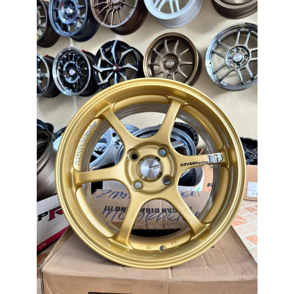 advan rgd ring 15 gold 4x100