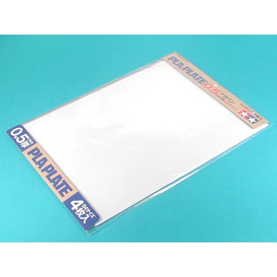 Tamiya Pla Plate 0.5MM B4 Size (x5)