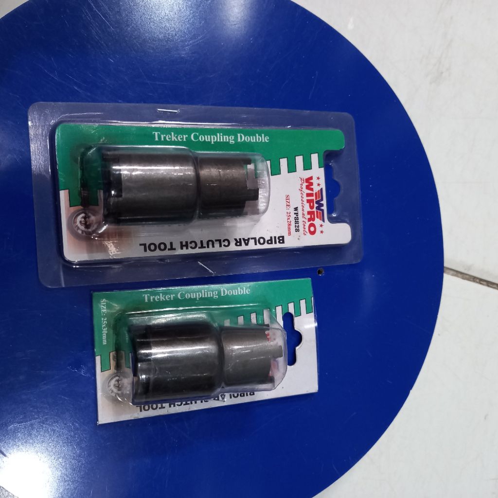 WIPRO TREKER COUPLING DOUBLE 25X28mm dan 25X30mm