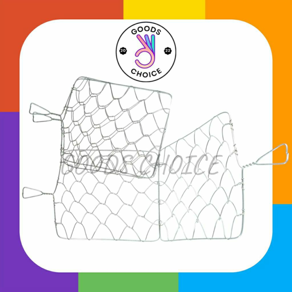 Alat Panggangan Sate Besar / Pemanggang BBQ / Panggangan Ikan Ayam Stainless / Alat Grill